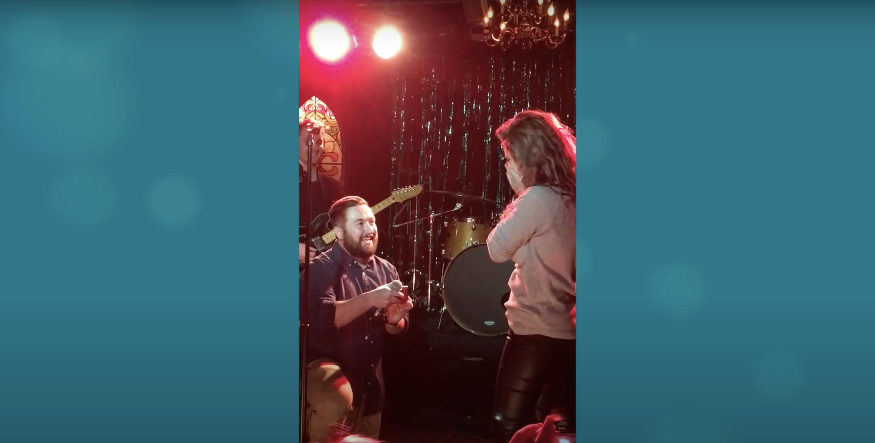 Man Proposes During Show At Velour