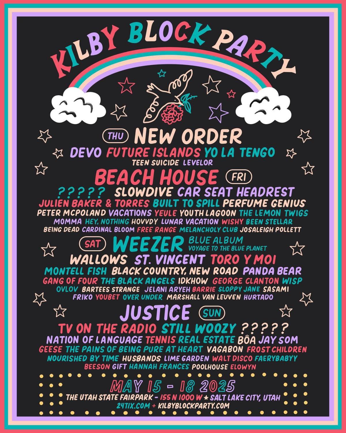 Kilby Block Party 2025 Announces Lineup